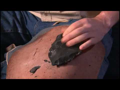 Acheulean Hand Axe (from "The Human Spark" by PBS)