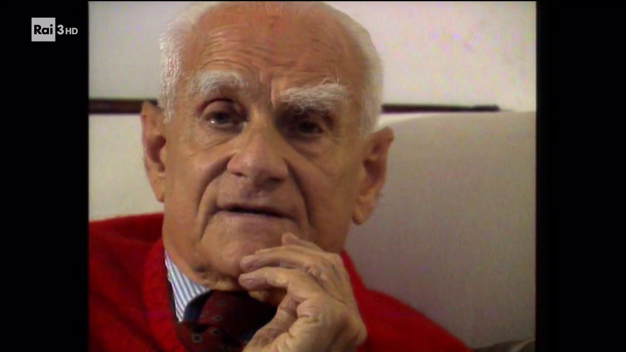Alberto Moravia intervistato da Furio Colombo (1990)