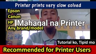 Printer Prints Very Slow Solved (Any Brand and Model)