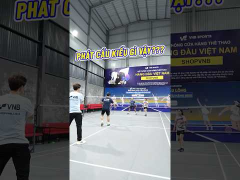 Troll Opponent's Shuttlecock ??? #vnb #badminton #caulong #shortsvideo #shorts