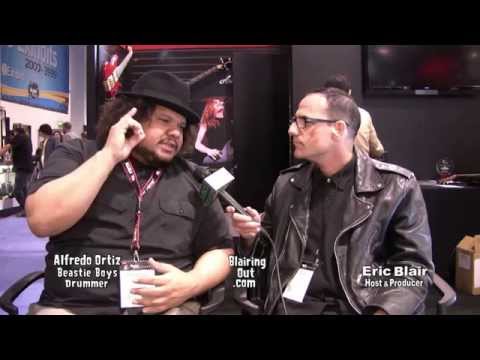 Beastie Boys drummer Alfredo talks w Eric Blair @ Namm 2015