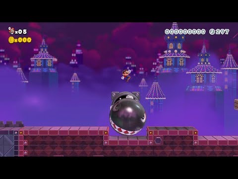 Super Mario Maker 2 Banzai Bill Ambush Speedrun Walkthrough
