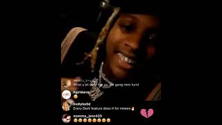 LIL DURK Finds Out KING VON Was Shot During His IG LIVE 😢💔