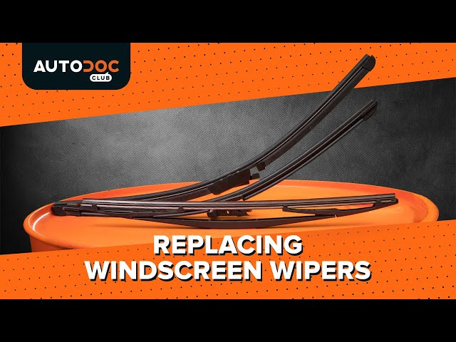 Watch the video guide on BMW X4 Windshield wipers replacement