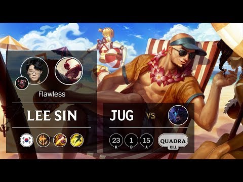 Lee Sin Jungle vs Rek'Sai - KR Grandmaster Patch 9.7