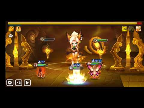 [Summoners war] Lumel Martial Cat Lv5. Team Fairy Queen, Shaina, Daphnis