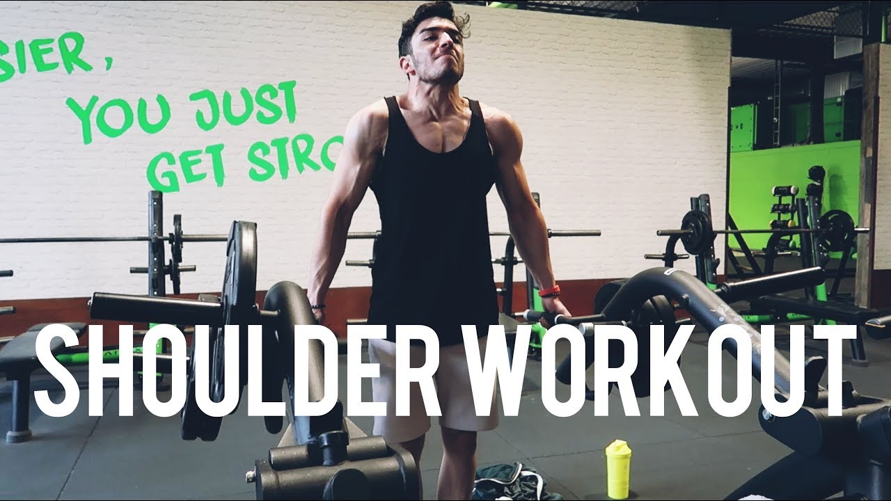 KILLER SHOULDER WORKOUT  | VLOG#2