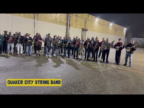Quaker City String Band "Thriller" - 2023 Rehearsal Warmup