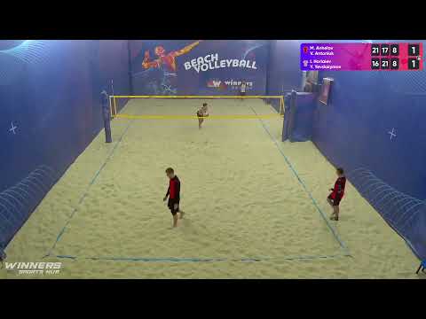 14:35 M. Anhelov / V. Antoniuk - I. Horiaiev / Y. Yevdokymov 10.01.2023 | Winners Beach Volleyball