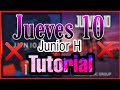 Jueves 10 - Junior h - ❌ Tutorial 🔥- El RV 🎴
