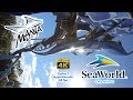 2019 Manta Roller Coaster On Ride Front Seat Ultra HD 4K POV SeaWorld Orlando GoPro 7 Hypersmooth