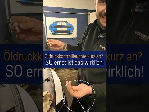 Öldruckkontrollleuchte kurz an? SO ernst ist das wirklich! #mitsubishi #kfzwerkstatt #motorschaden