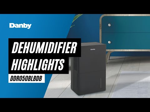 Danby Dehumidifier Highlight Video - DDR050BLBDB