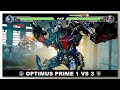 Optimus Prime Vs Megatron Starscream Grindor With Healthbars Concept Gameplay Video