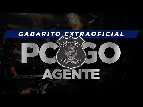 CONCURSO PC GO 2022 - GABARITO EXTRAOFICIAL - AGENTE - ALFACON