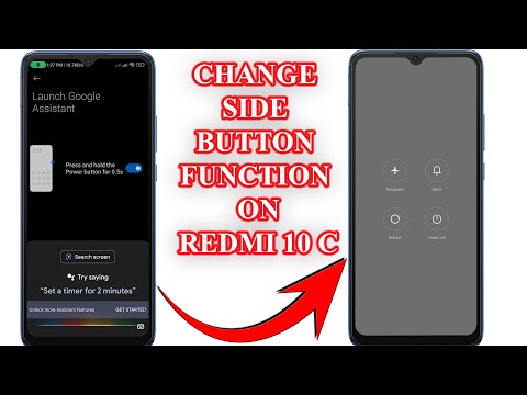 How to turn off Google Assistant on my Redmi 10 c power button