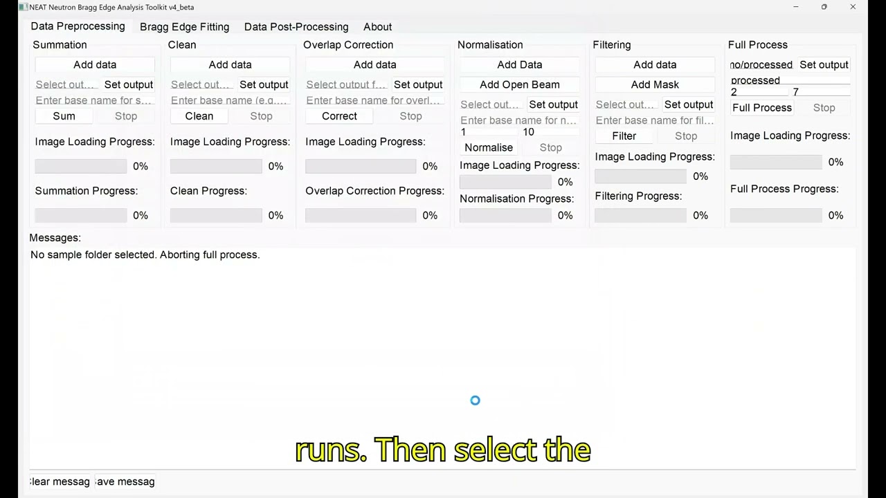NEAT - Full data pre-processing