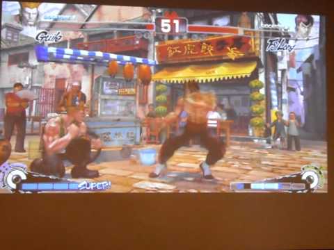 SSFIV - The king of Baretto II - Bronzodiriace (Guile) vs Johnca (Fei Long)
