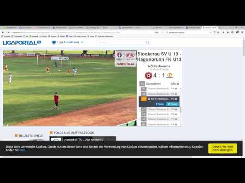 Stockerau SV U 13   Hagenbrunn FK U13 NÖ Nachwuchs   Live Videos vom 11 05 2016 im Ligaportal TV   M