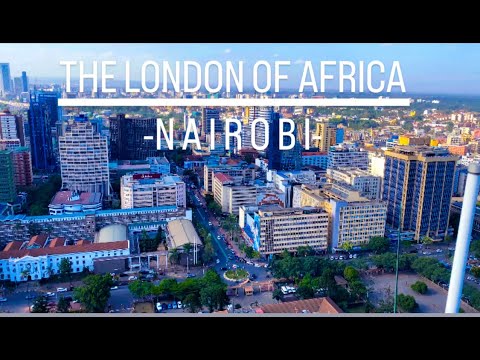 FLYING OVER NAIROBI-KENYA || The London of Africa || Ranked One of the Best Cities in Africa