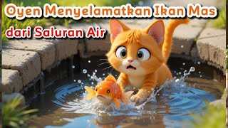 Download lagu Oyen Si Kucing Oranye Menyelamatkan Ikan Mas dari Saluran Air – Cerita Anak Inspiratif & Menyentuh! mp3