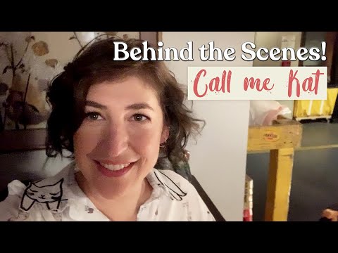 Thumbnail of the video: Call Me Kat: Filming During COVID || Mayim Bialik