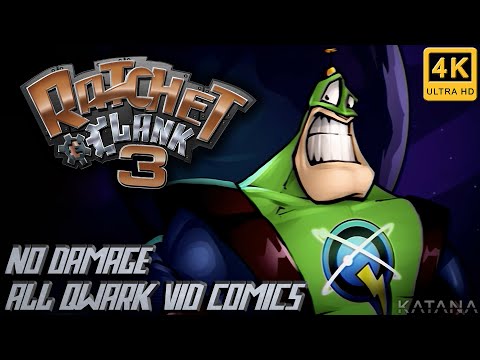 Ratchet & Clank 3 All Qwark Vid-Comics | 100% Collectibles | No Damage