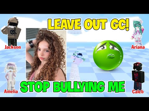 TEXT To Speech Emoji Groupchat Conversations | He Likes Me But Bullies Me In The Group Chat
