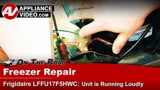 Frigidaire Freezer Repair - Loud While Running - Start Relay Diagnostic & Repair