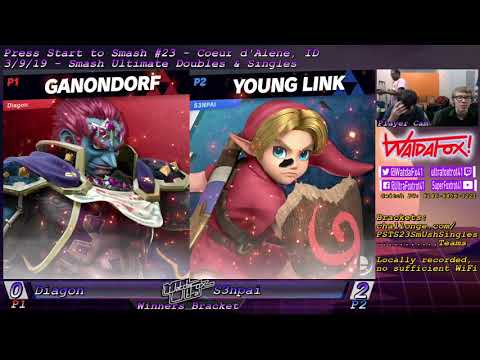 PSTS23 - Ult. Singles - Diagon (Ike, Ganondorf) vs. S3NPAI (Young Link)
