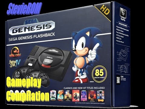 Sega Mega Drive/Genesis Flashback HD Console:All the 16bit Games Included.