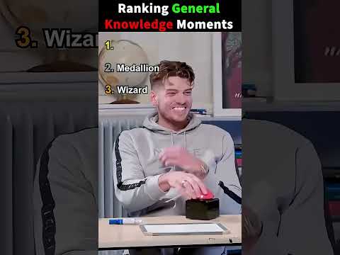 Ranking General Knowledge Moments