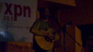 Francis Dunnery at WXPN Party 3/12/10 "Solisbury Hill"