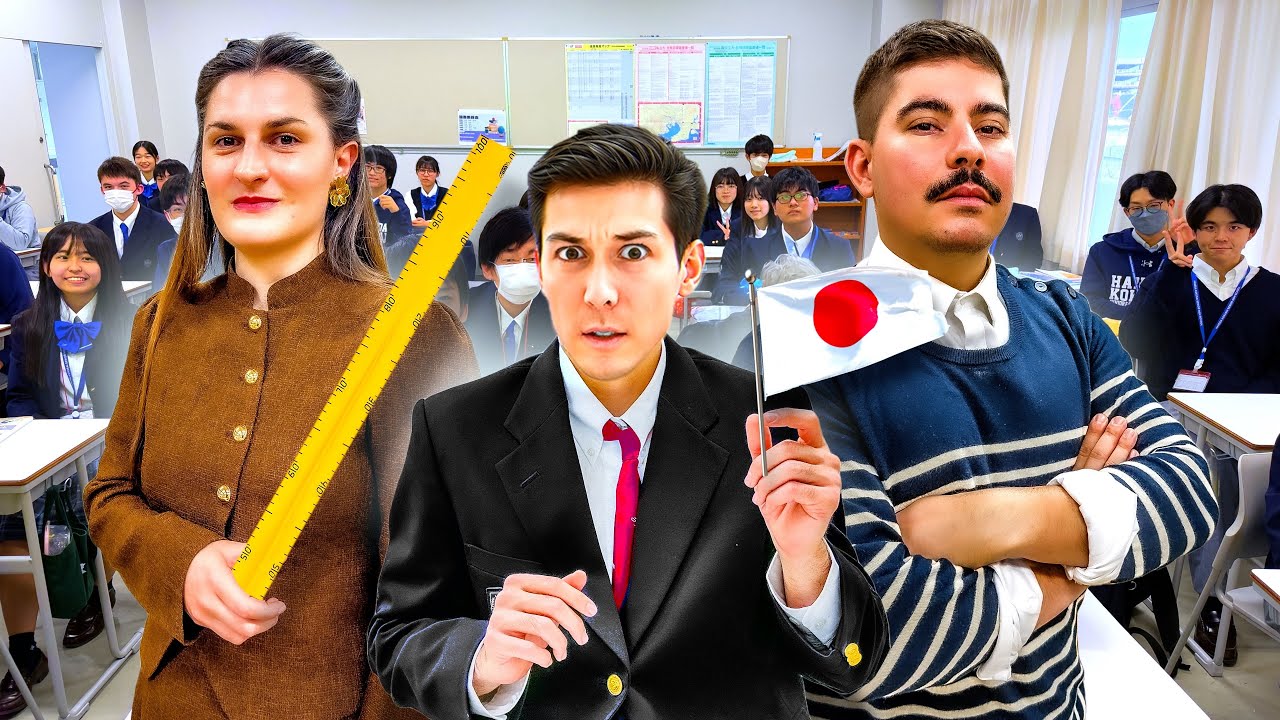 J'emmène des profs français 🇫🇷 découvrir un lycée au Japon 🇯🇵