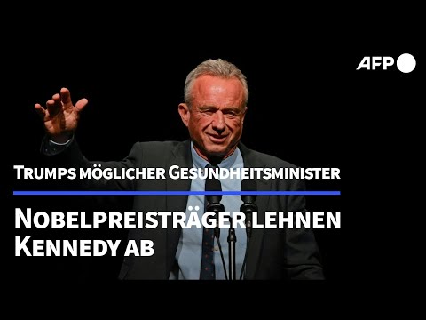 Dutzende Nobelpreisträger gegen Kennedy als US-Gesundheitsminister | AFP