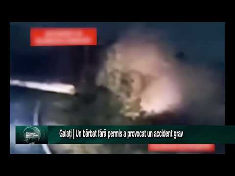 Un bărbat fără permis a provocat un accident grav