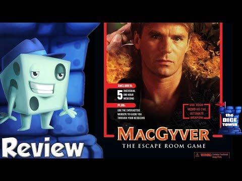 MacGyver: The Escape Room Game Review - with Tom Vasel