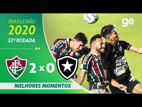 FLUMINENSE 2 X 0 BOTAFOGO | MELHORES MOMENTOS | 32ª RODADA BRASILEIRÃO 2020 | ge.globo
