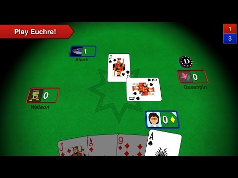 Euchre 3D App Trailer - YouTube