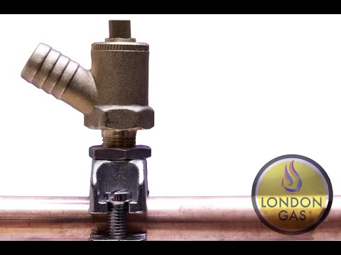 Self Cutting Drain-off Valve for central heating pipes || Drain valve