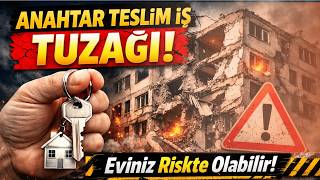 "Anahtar Teslim" İş Yaptırırken Sakın Bu Hataya Düşmeyin! 🔑 | İnşaat Sözlüğü A S