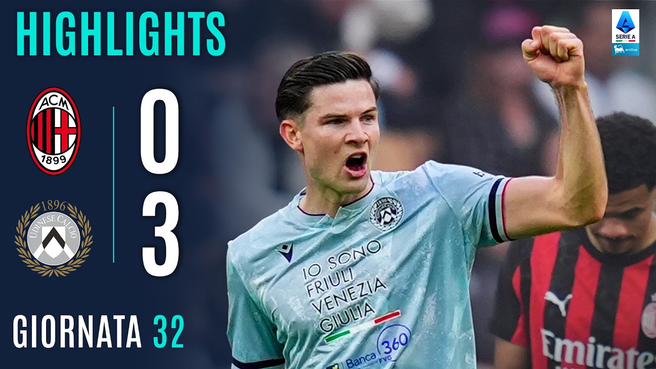 L’UDINESE vola a SAN SIRO | MILAN-UDINESE 0-3 | HIGHLIGHTS | SERIE A ENILIVE 2025/26