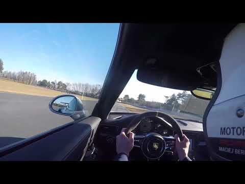 Tor Poznań Track Day Porsche GT3 RS szybkie okrążenie toru Poznań