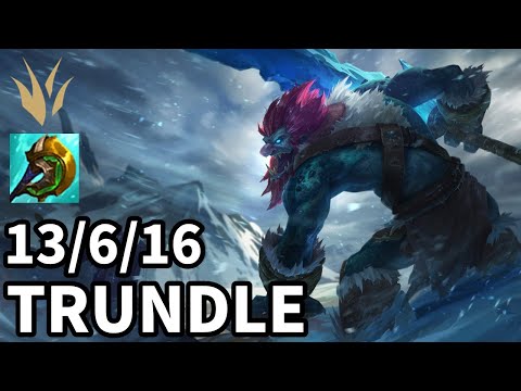 Trundle Jungle vs Taliyah - Ranked Master - Patch KR 12.17