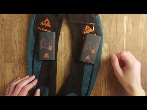 Alpenheat Beheizte Socken mit APP (de) - AJ23-APP, AJ26-APP, AJ27-APP/Inbetriebnahme u. Bedienung/V1