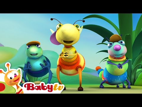 Hoppin' to the Hip Hop Beat with Bugs Band 🐞 | Music for toddlers 🎵 | Kids Songs & Rhymes @BabyTV