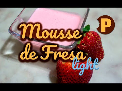 Mousse de Fresa Light