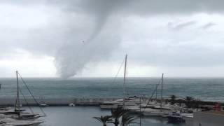 preview picture of video 'Tornado en Moraira'