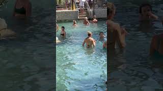 ?️Magic Of The Cleopatra Pool Nice Pamukkale Fun Turkey -Sunny Day ?️#cleopatra #pamukkale #pool