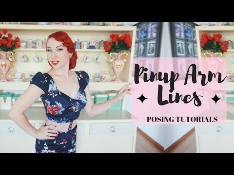 Pinup Posing Tutorial: Arm Lines